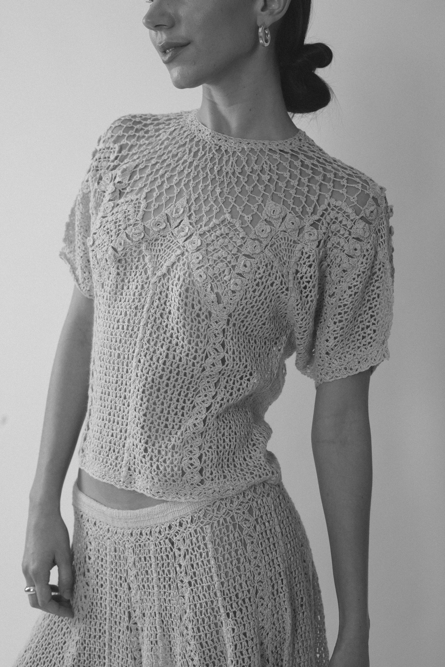 Lim’s Crochet Skirt Set