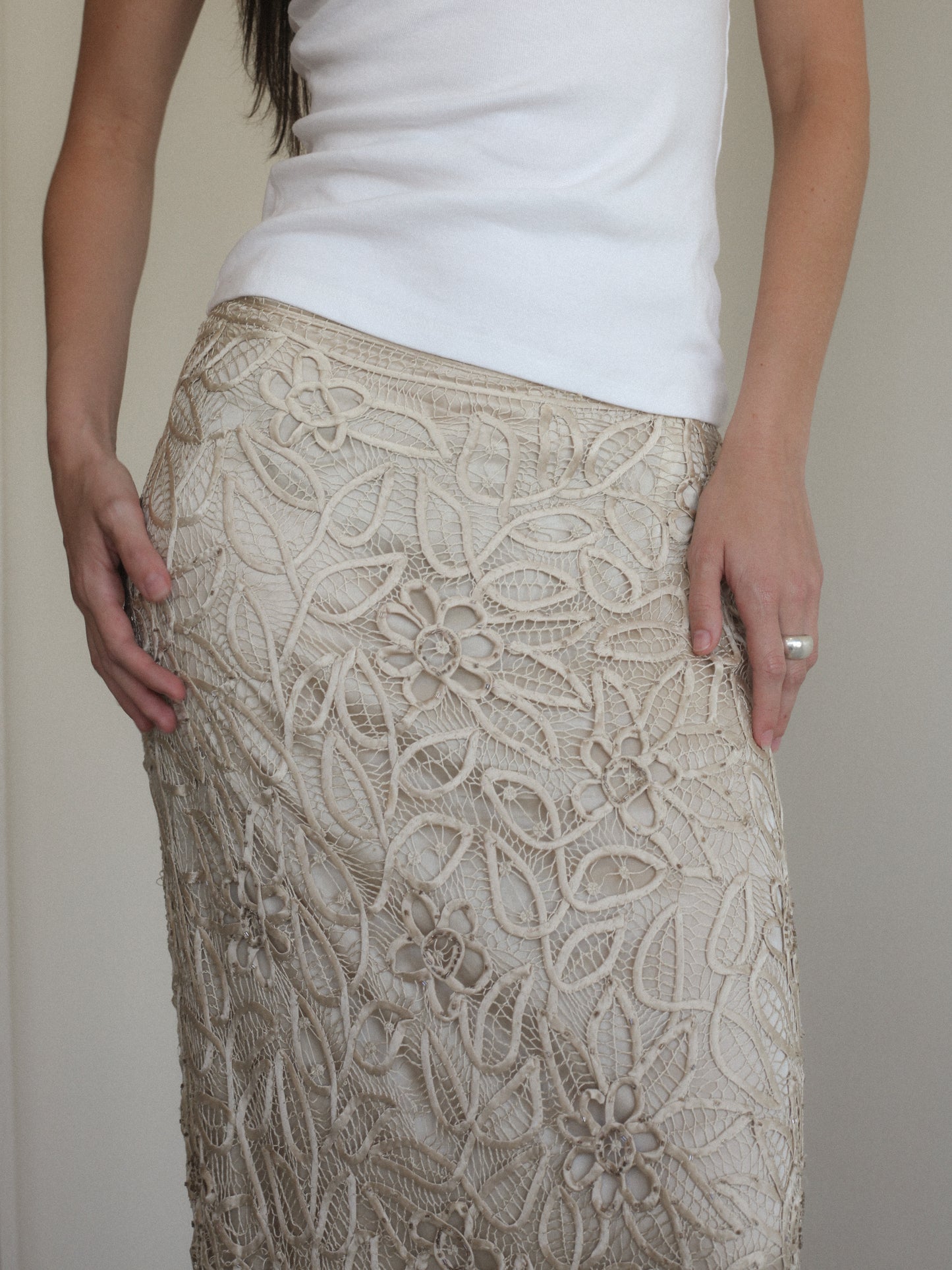 Silken Poetry Skirt