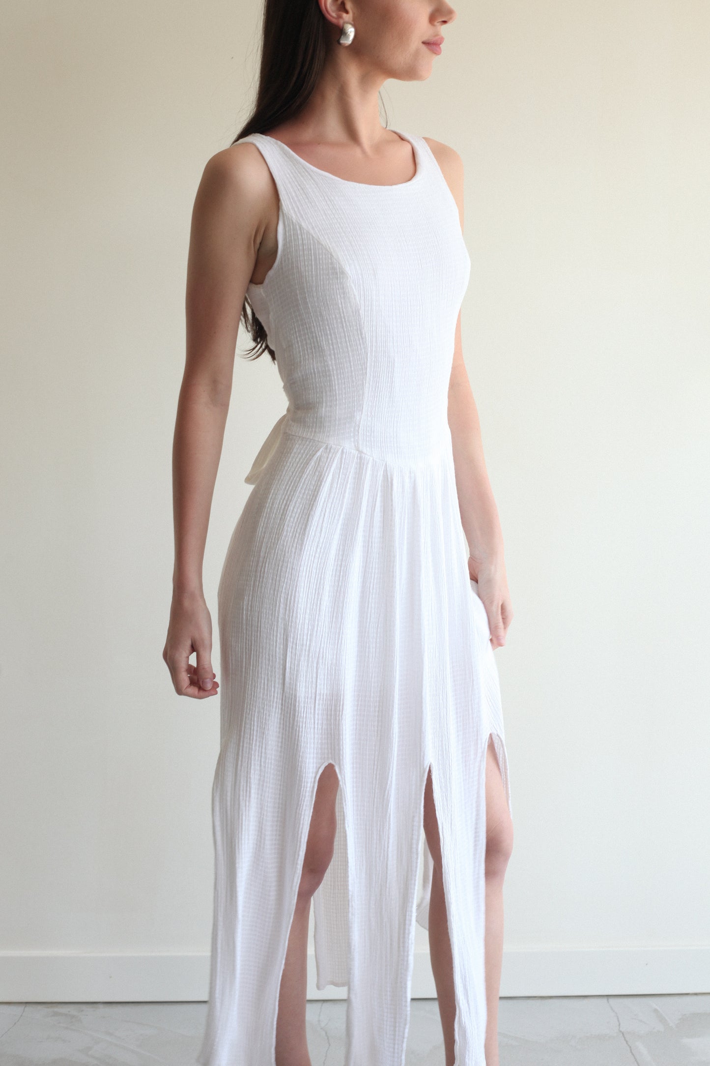 Multi Slit Summer Dress
