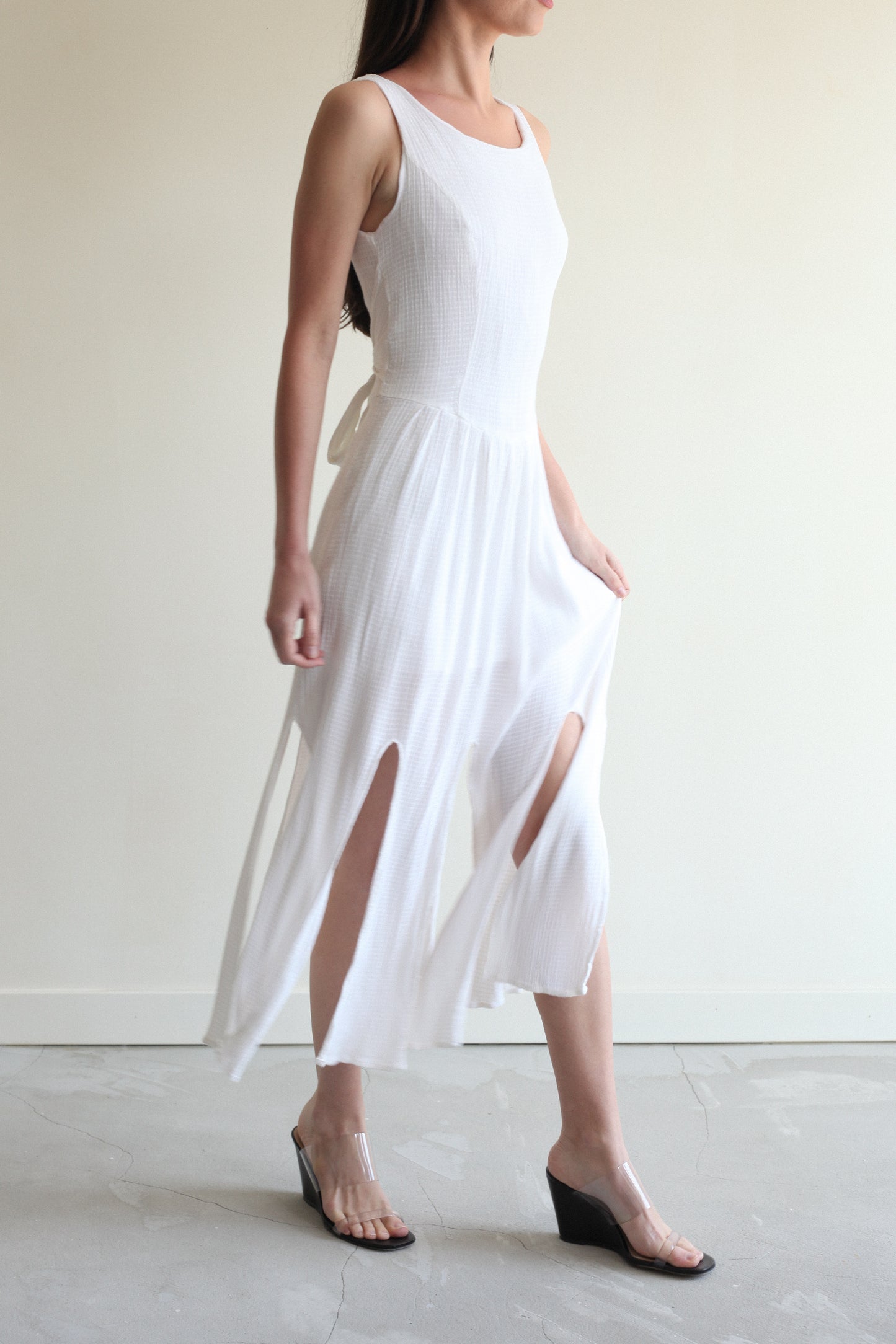 Multi Slit Summer Dress