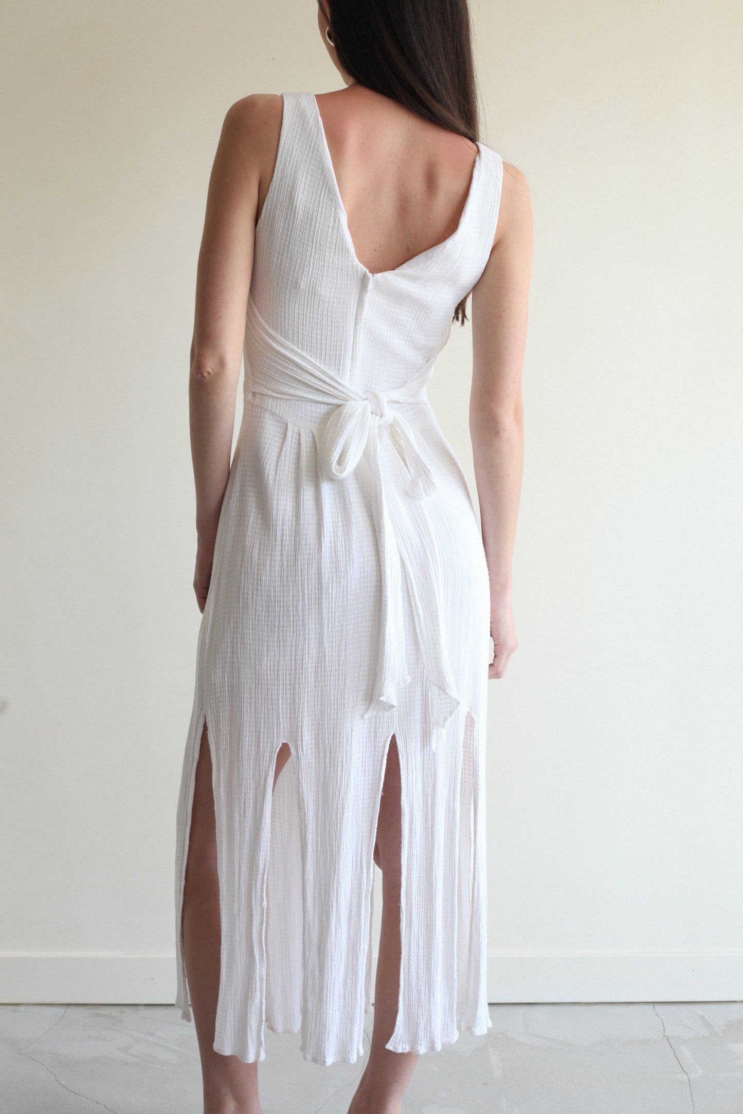 Multi Slit Summer Dress