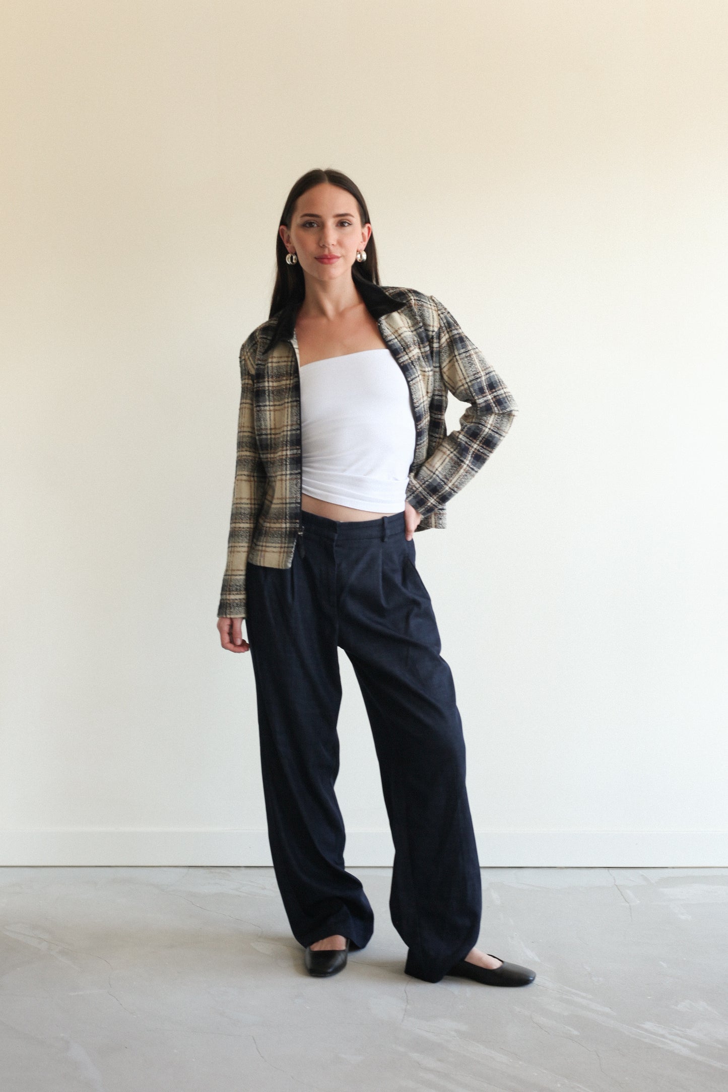 Tweed Zip Jacket