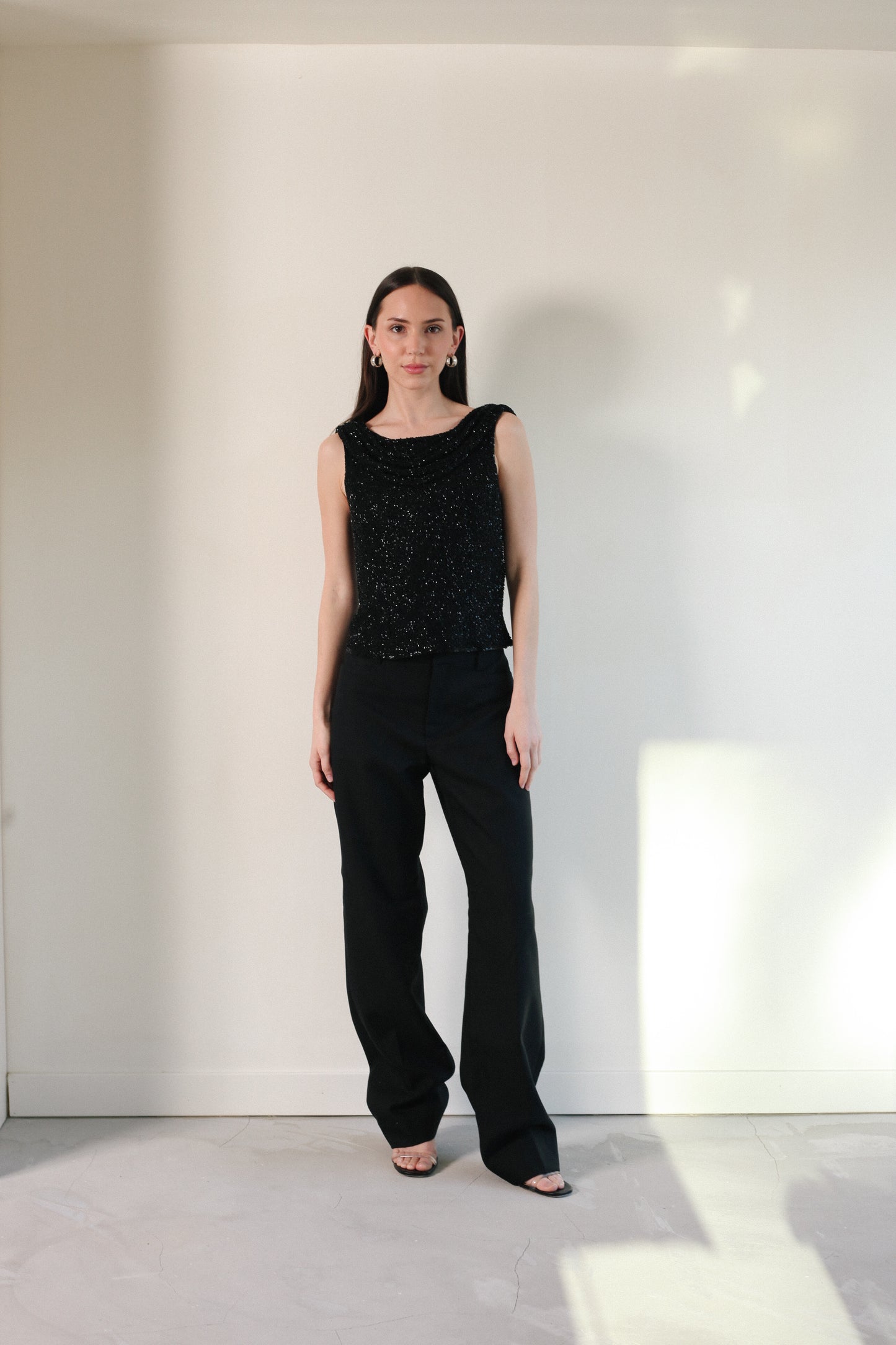 Beaded Scala Top