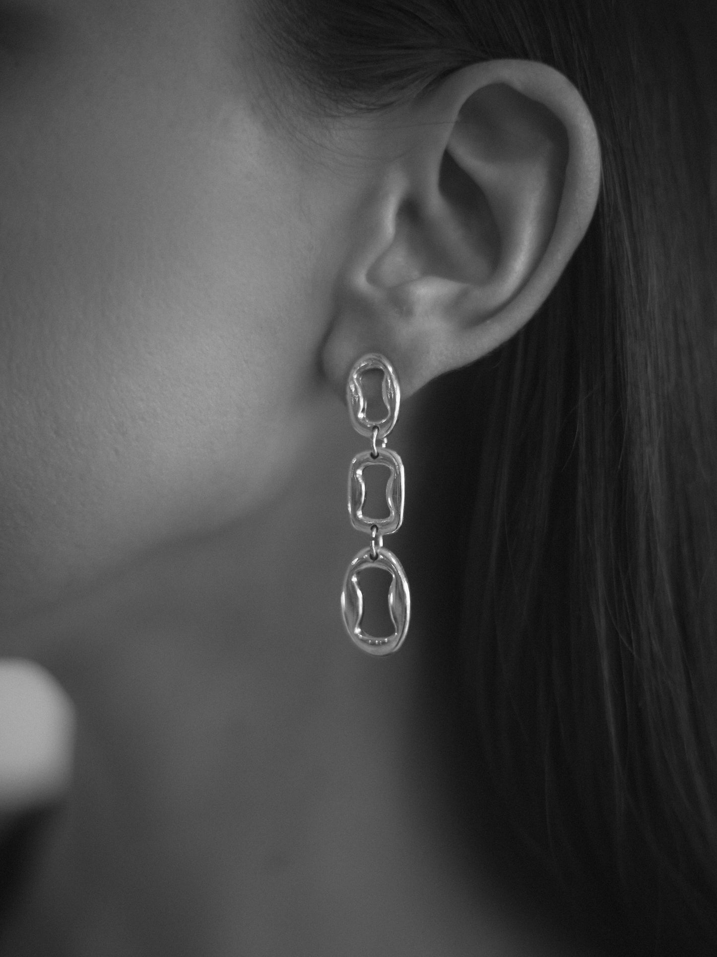 3 Tier Statement Earrings