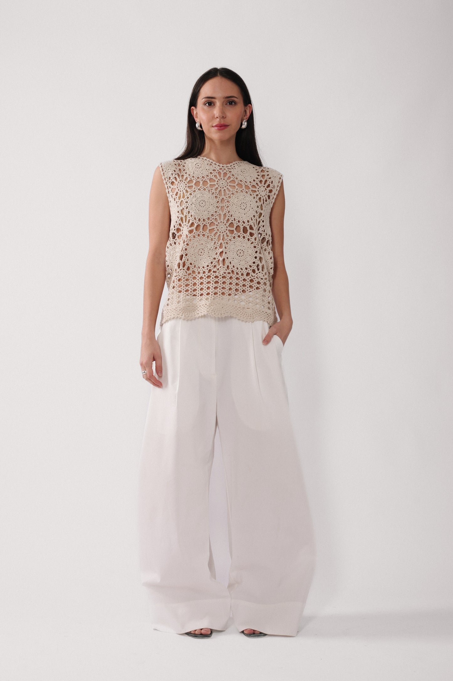 Crochet Sleeveless Top