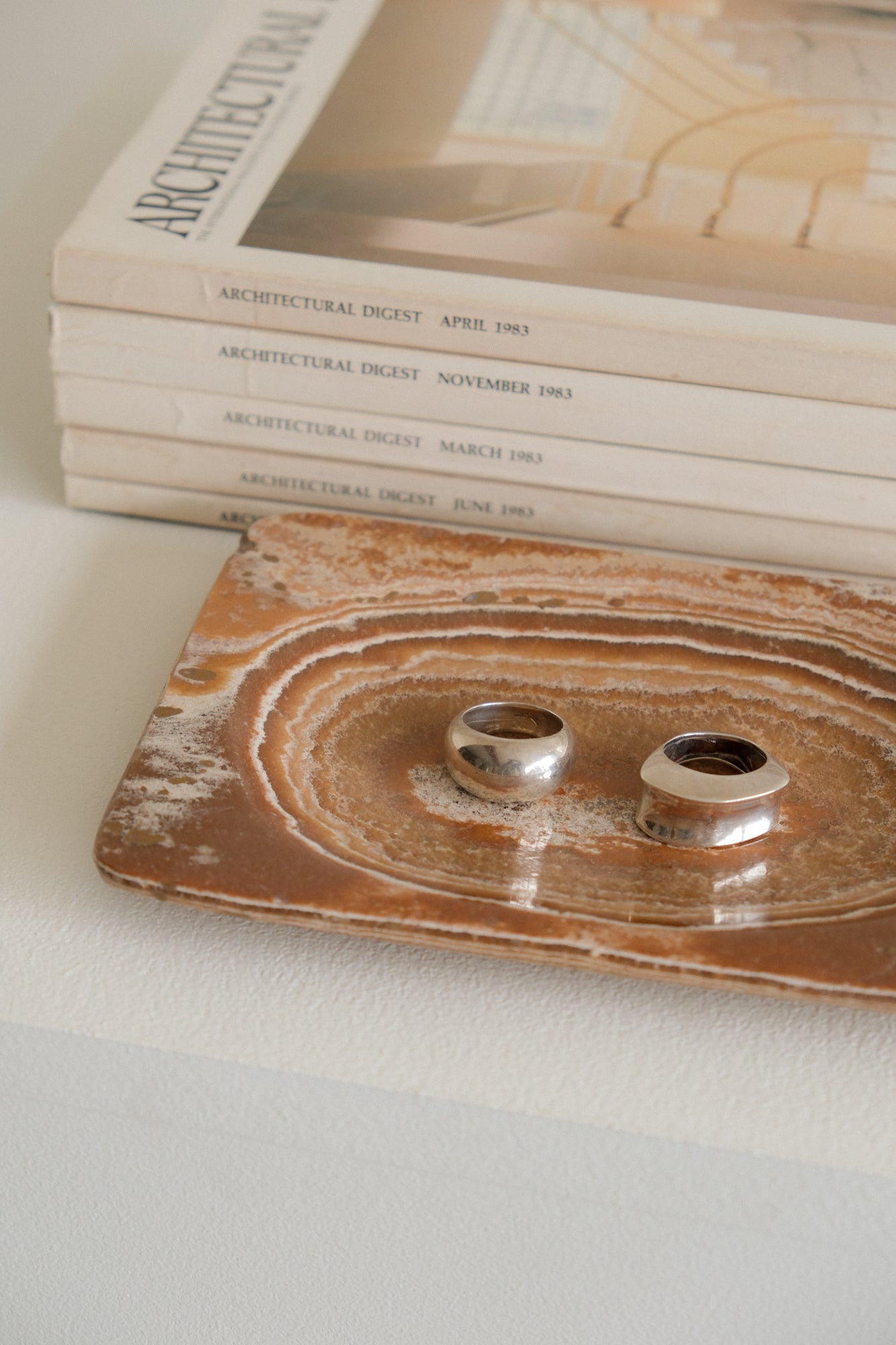 Caramel Onyx Tray