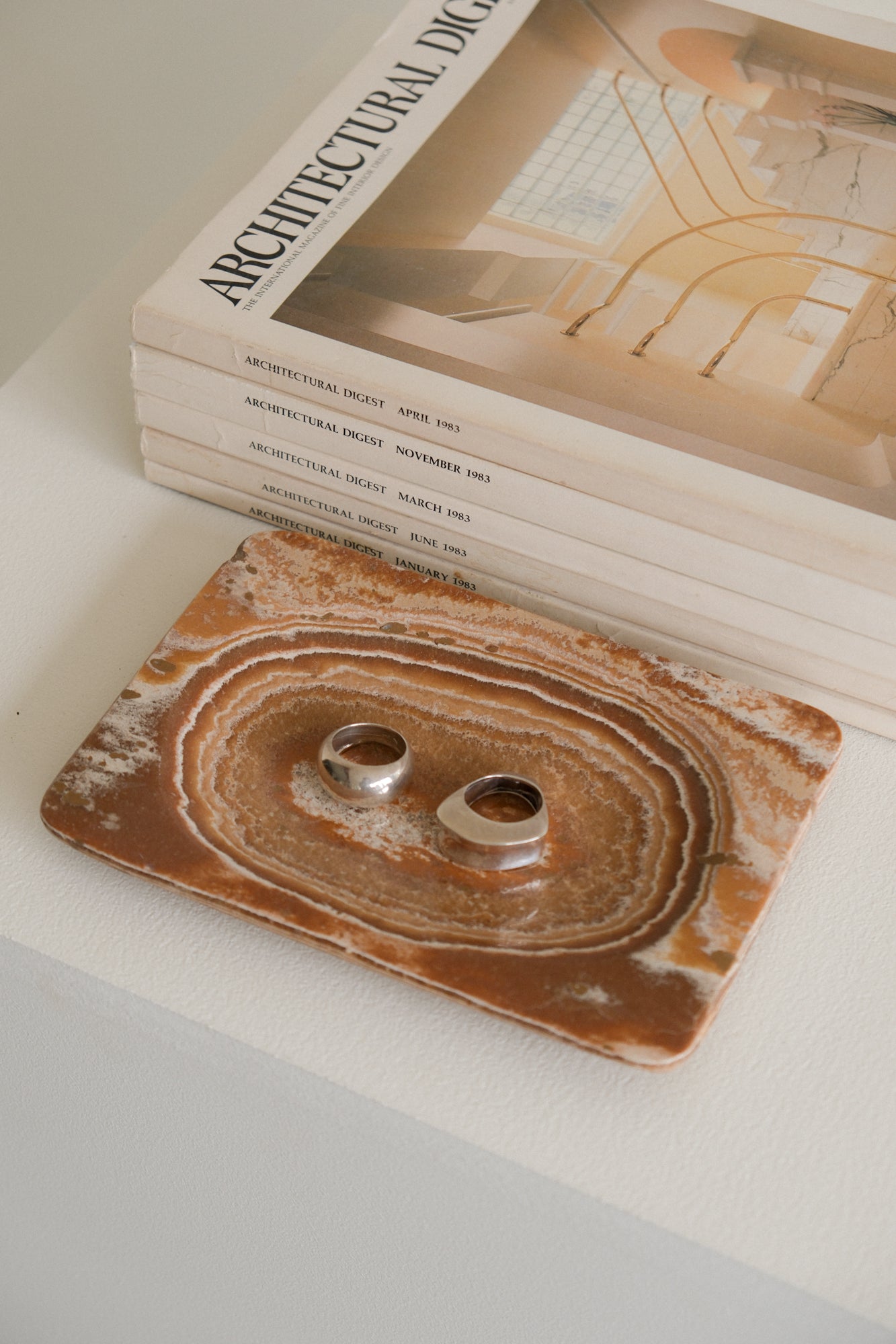 Caramel Onyx Tray