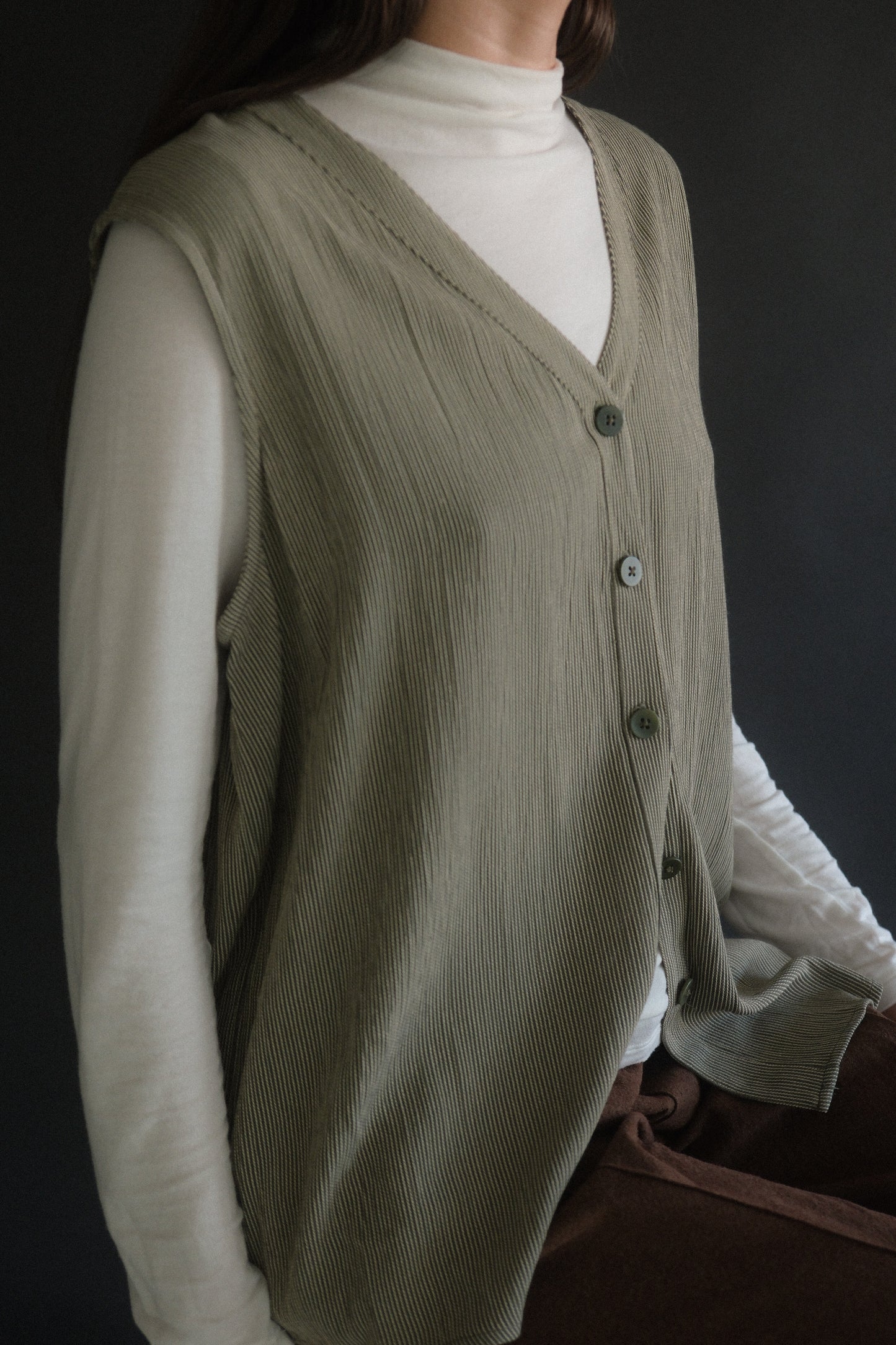 Striped Summer Vest