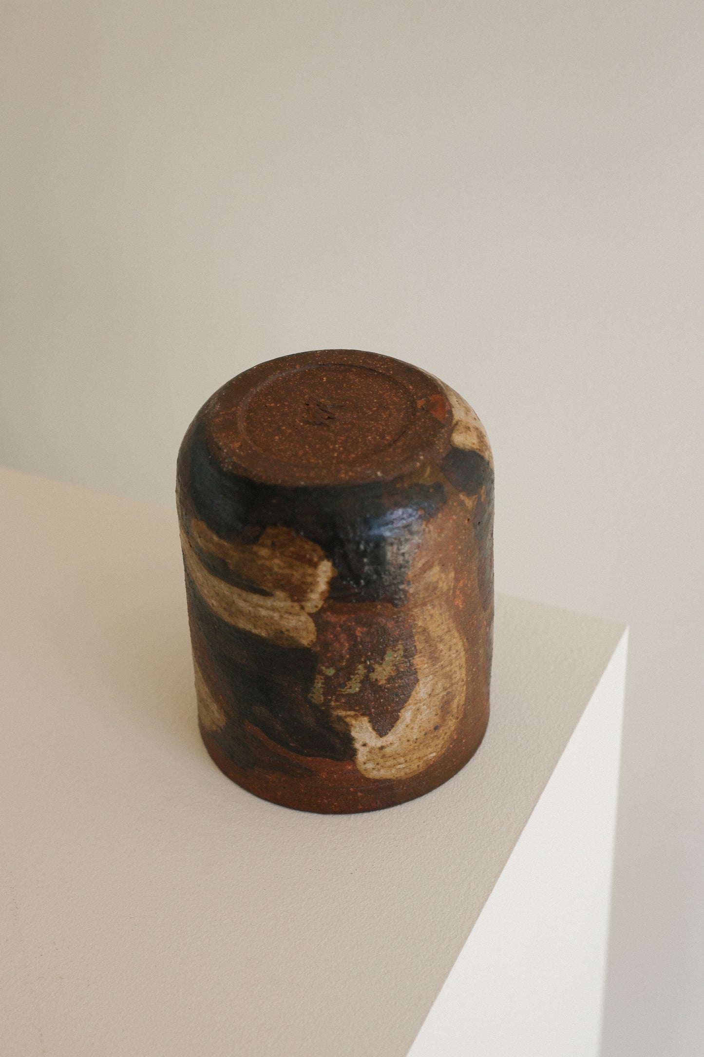 MCM Handpainted Vase