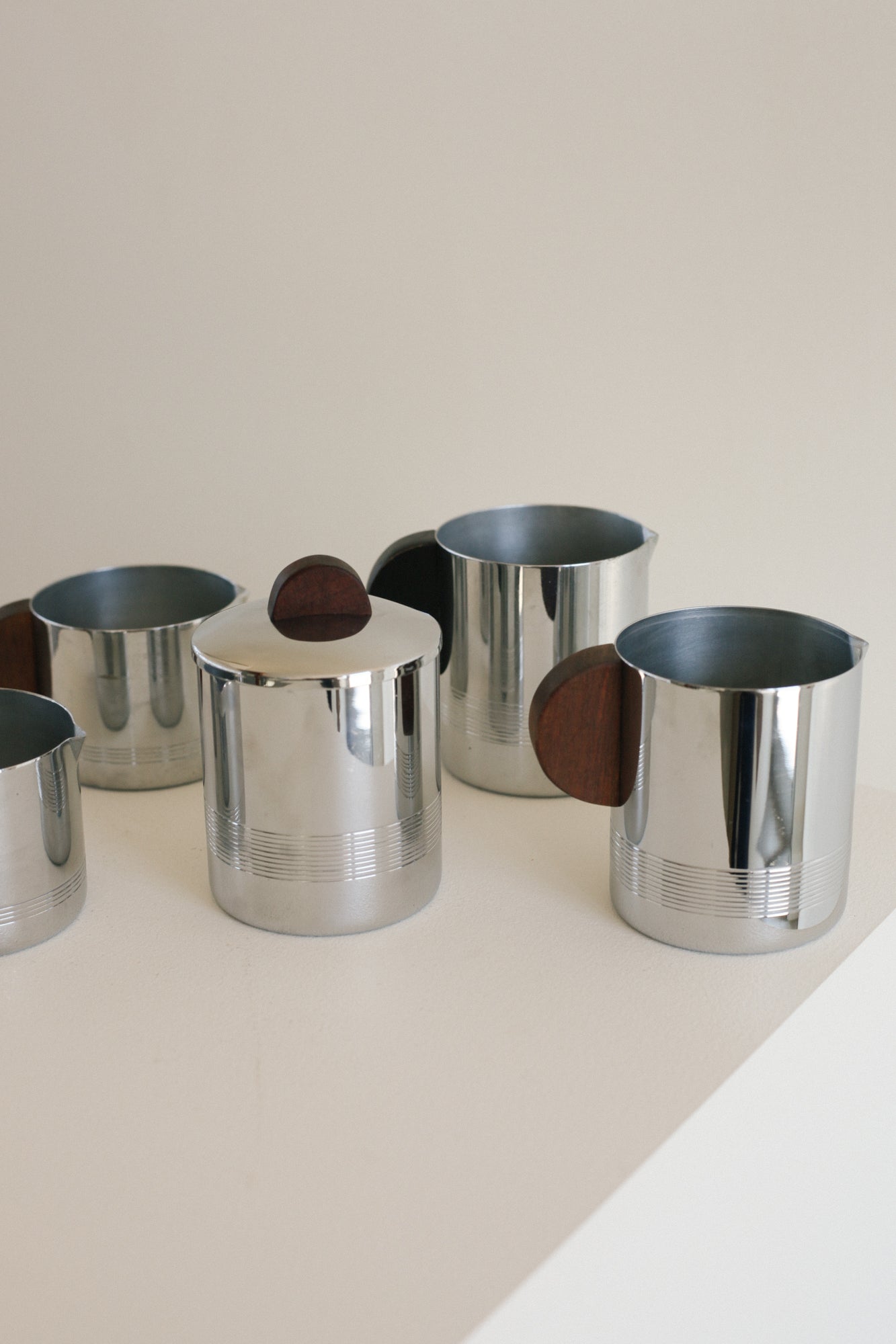 Danish Art Deco Espresso & Creamer Set