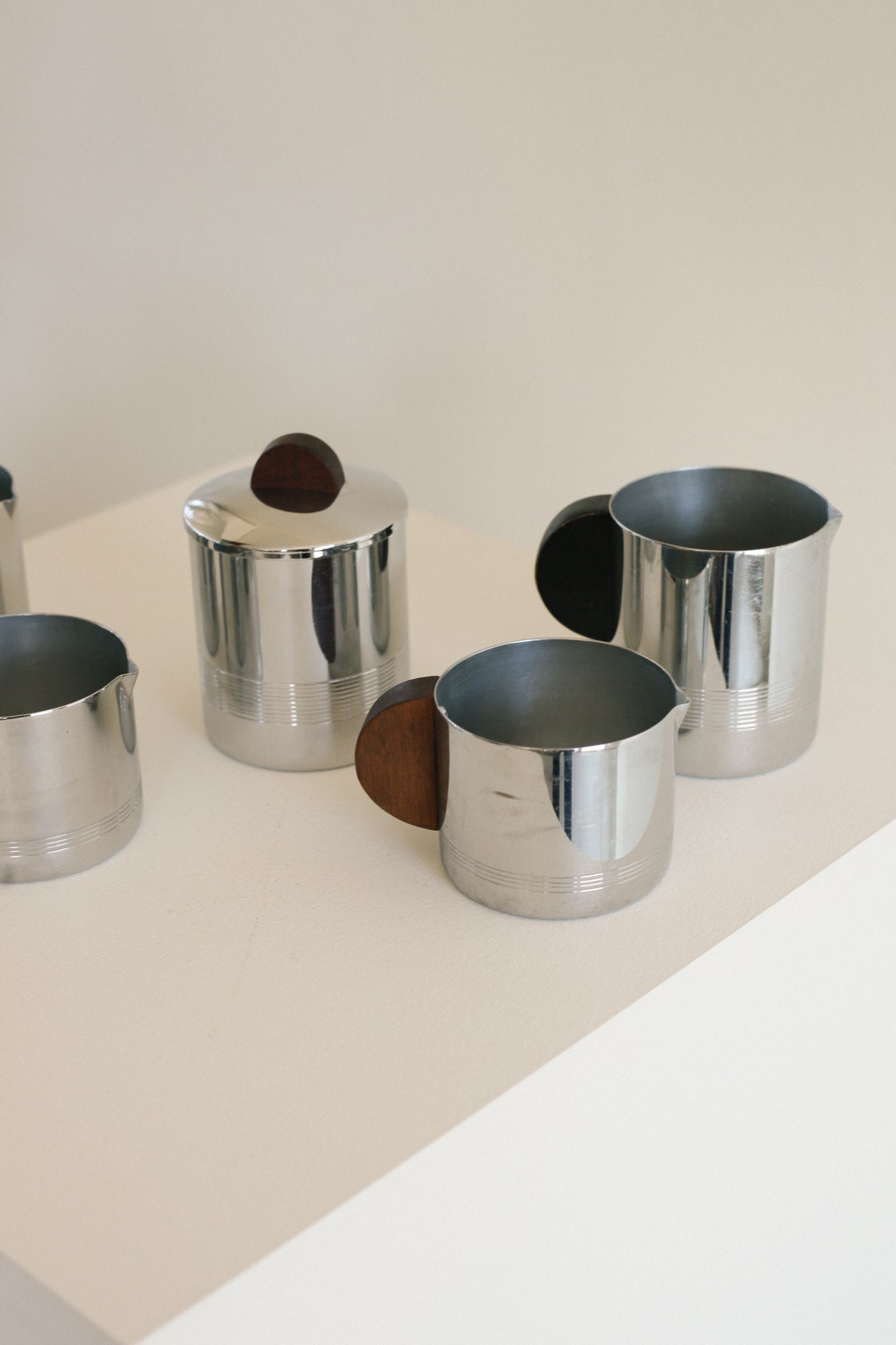 Danish Art Deco Espresso & Creamer Set