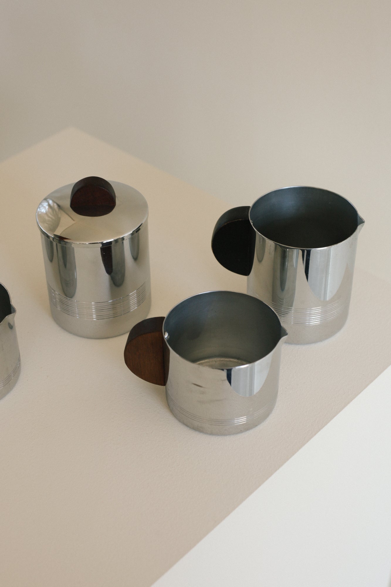 Danish Art Deco Espresso & Creamer Set