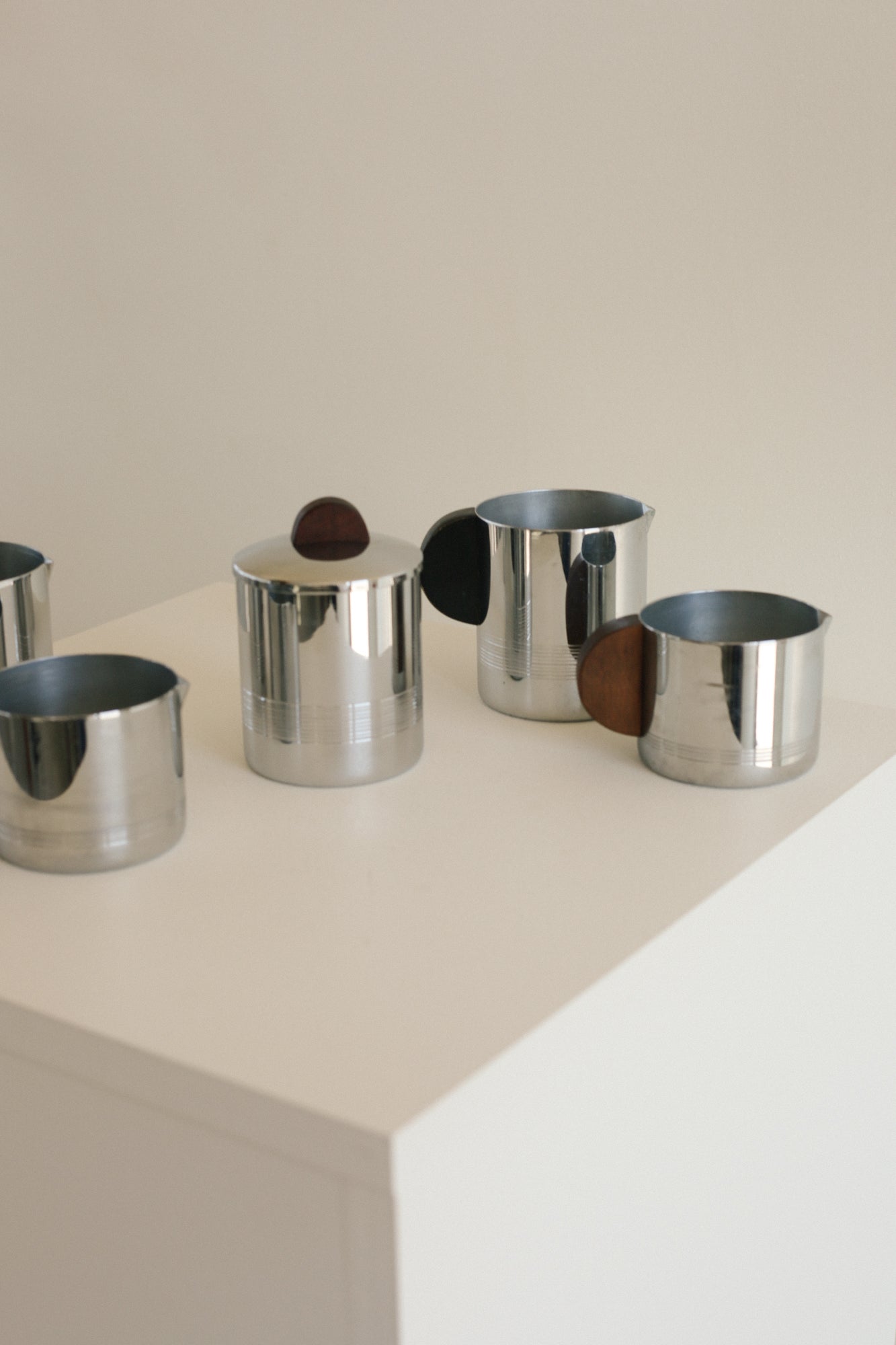 Danish Art Deco Espresso & Creamer Set