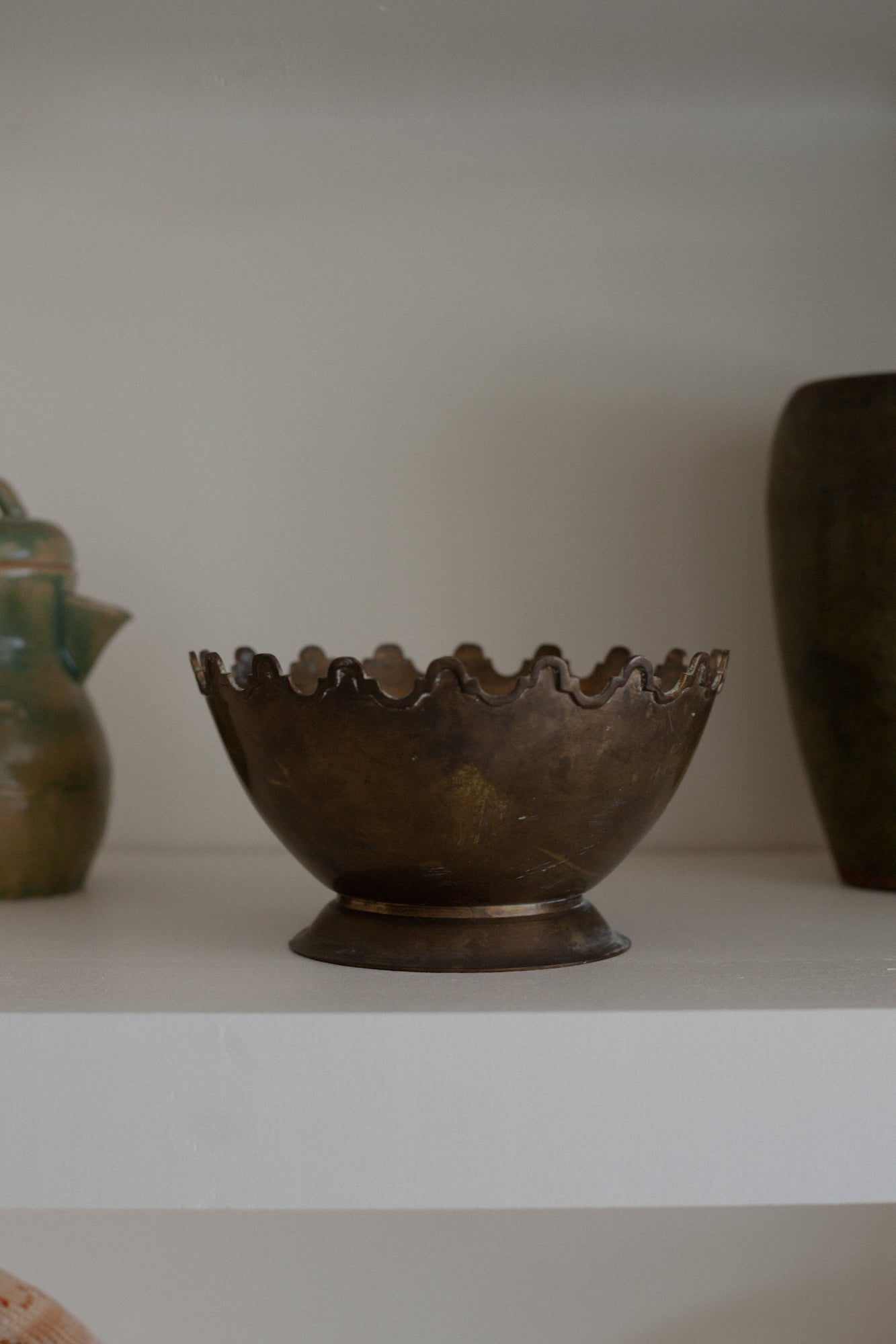 Aged Brass Bowl
