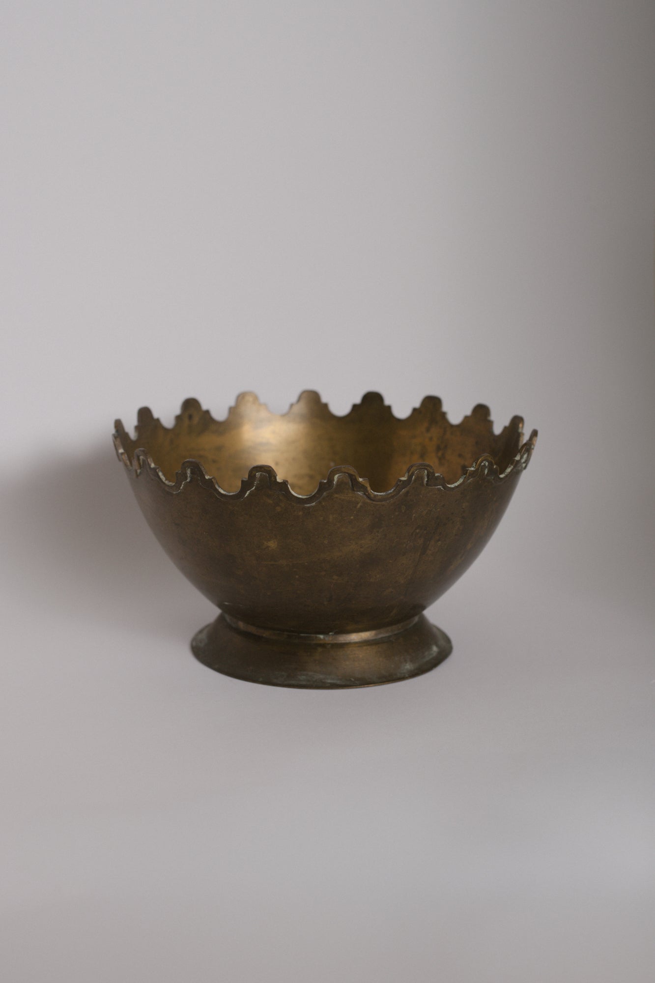 Aged Brass Bowl