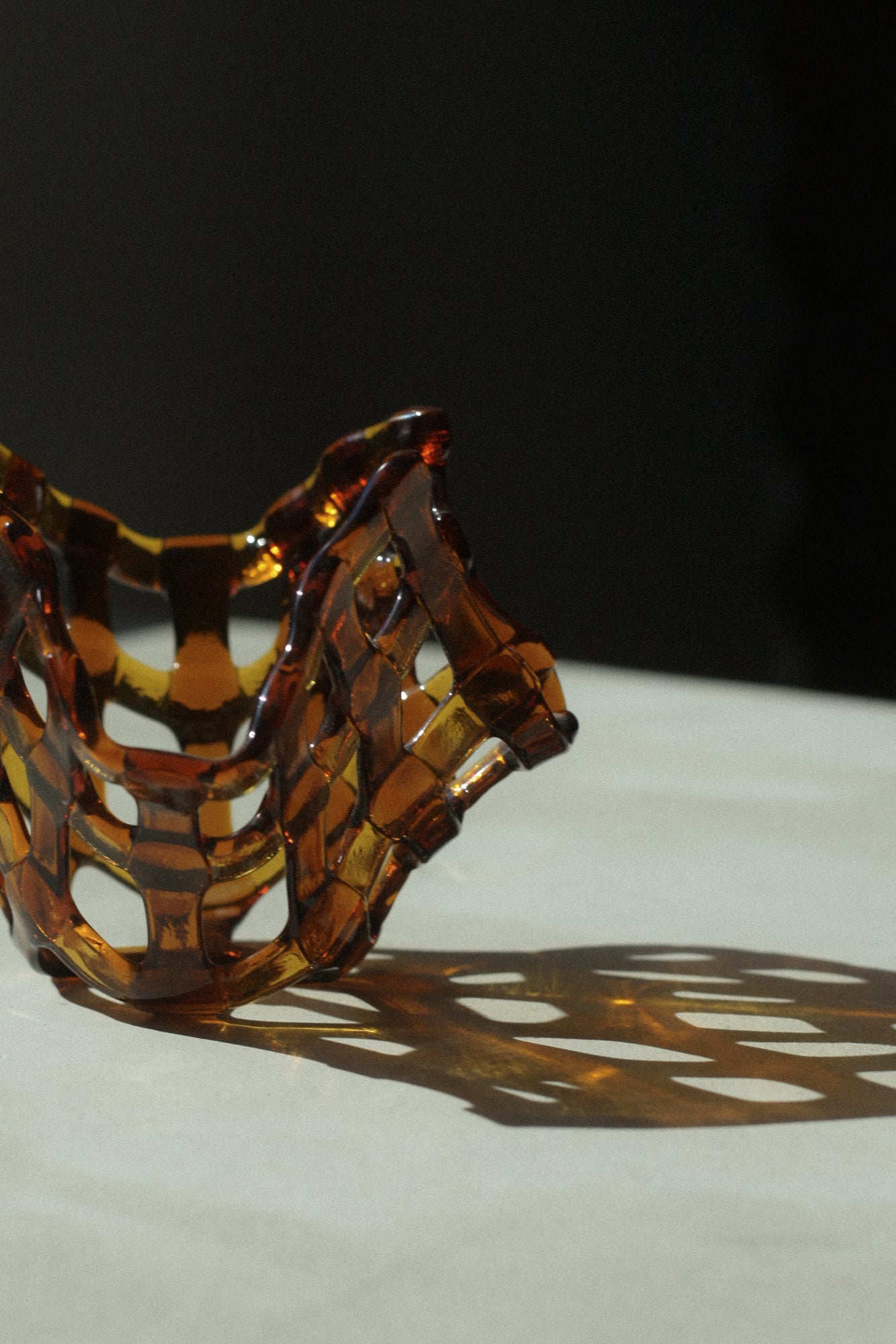 Sculptural Woven Glass Object