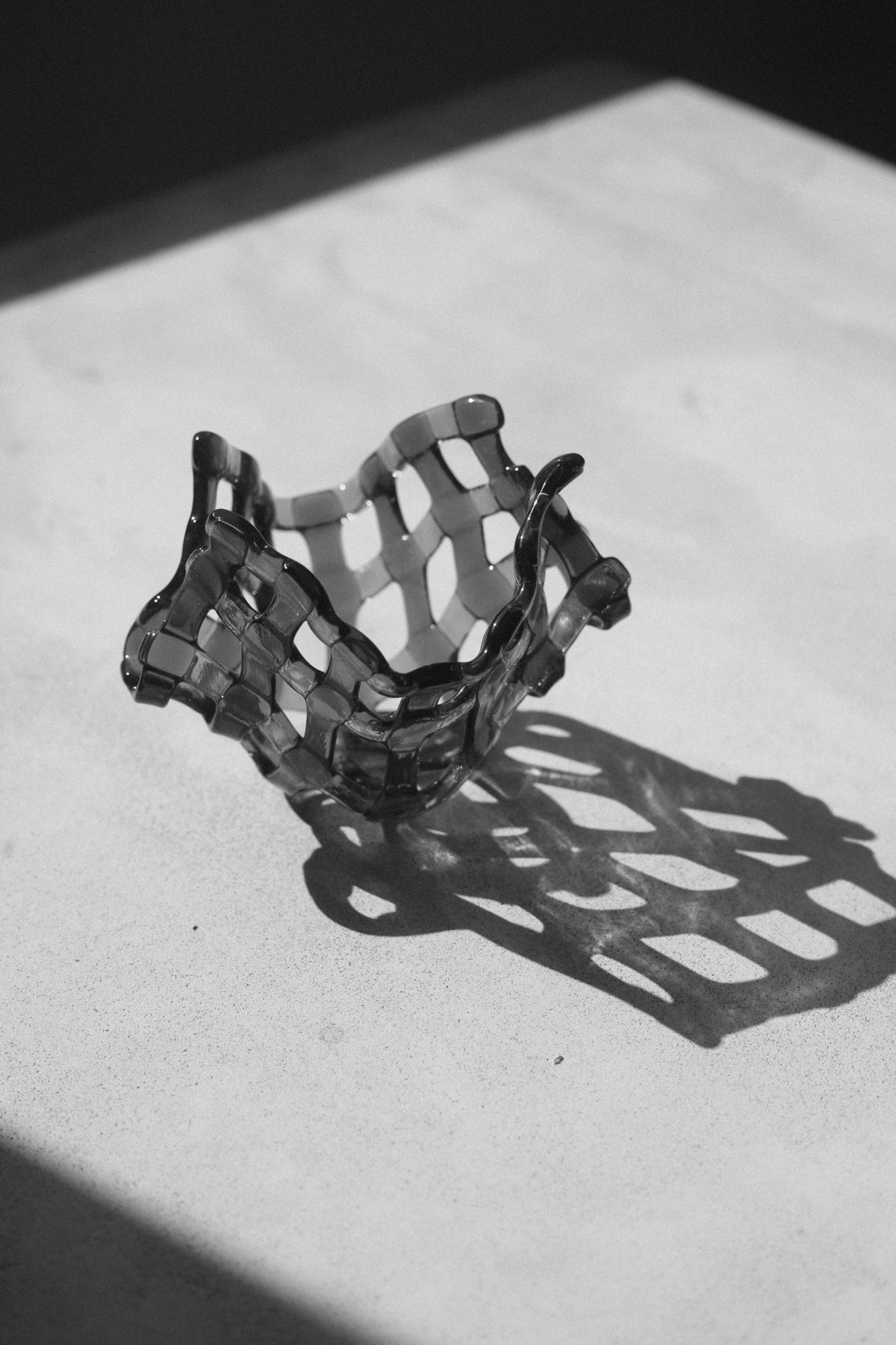 Sculptural Woven Glass Object
