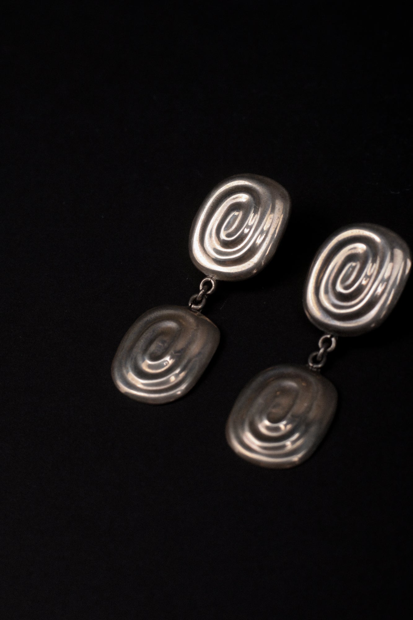Spiral Dangle Earrings