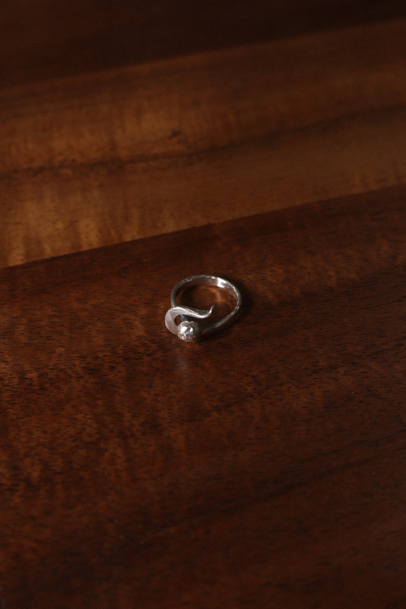 Hand Forged Brutalist Ring