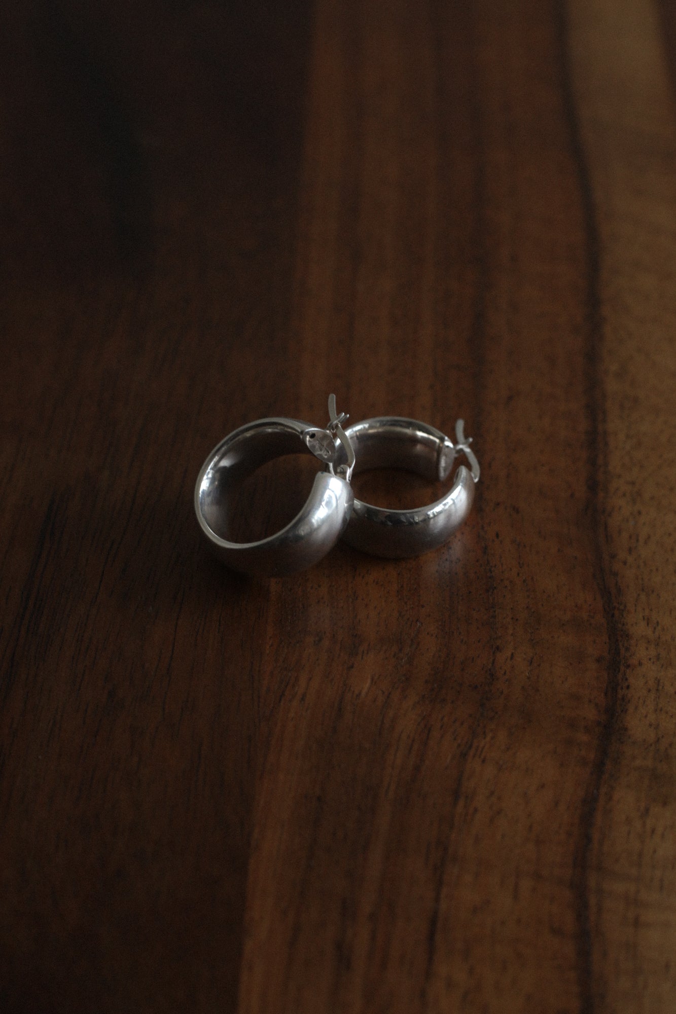 Chunky Hoop Earrings