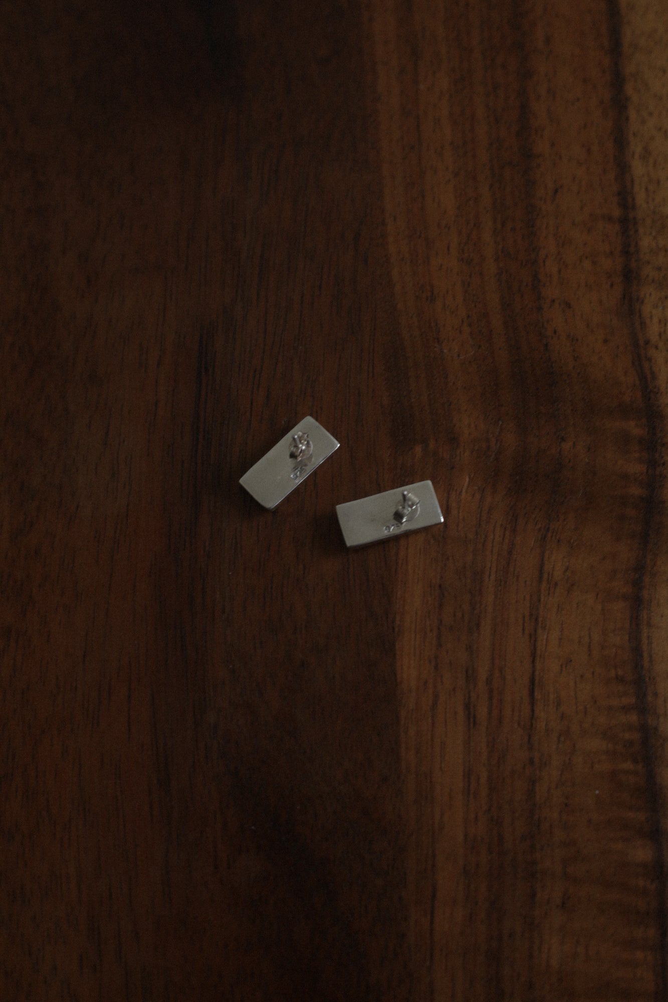 Rectangular Mother of Pearl Earrings