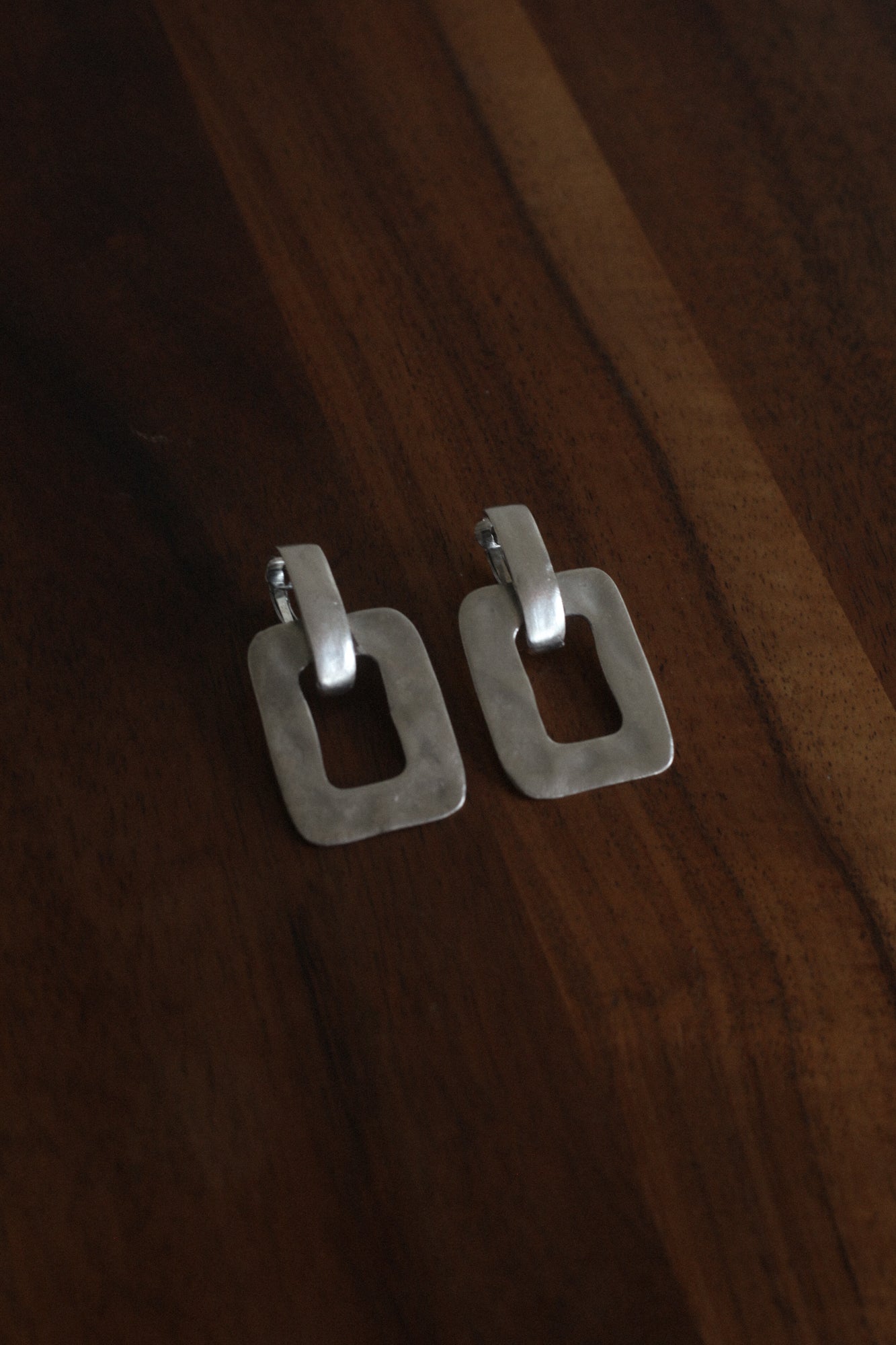 Hammered Statement Earrings