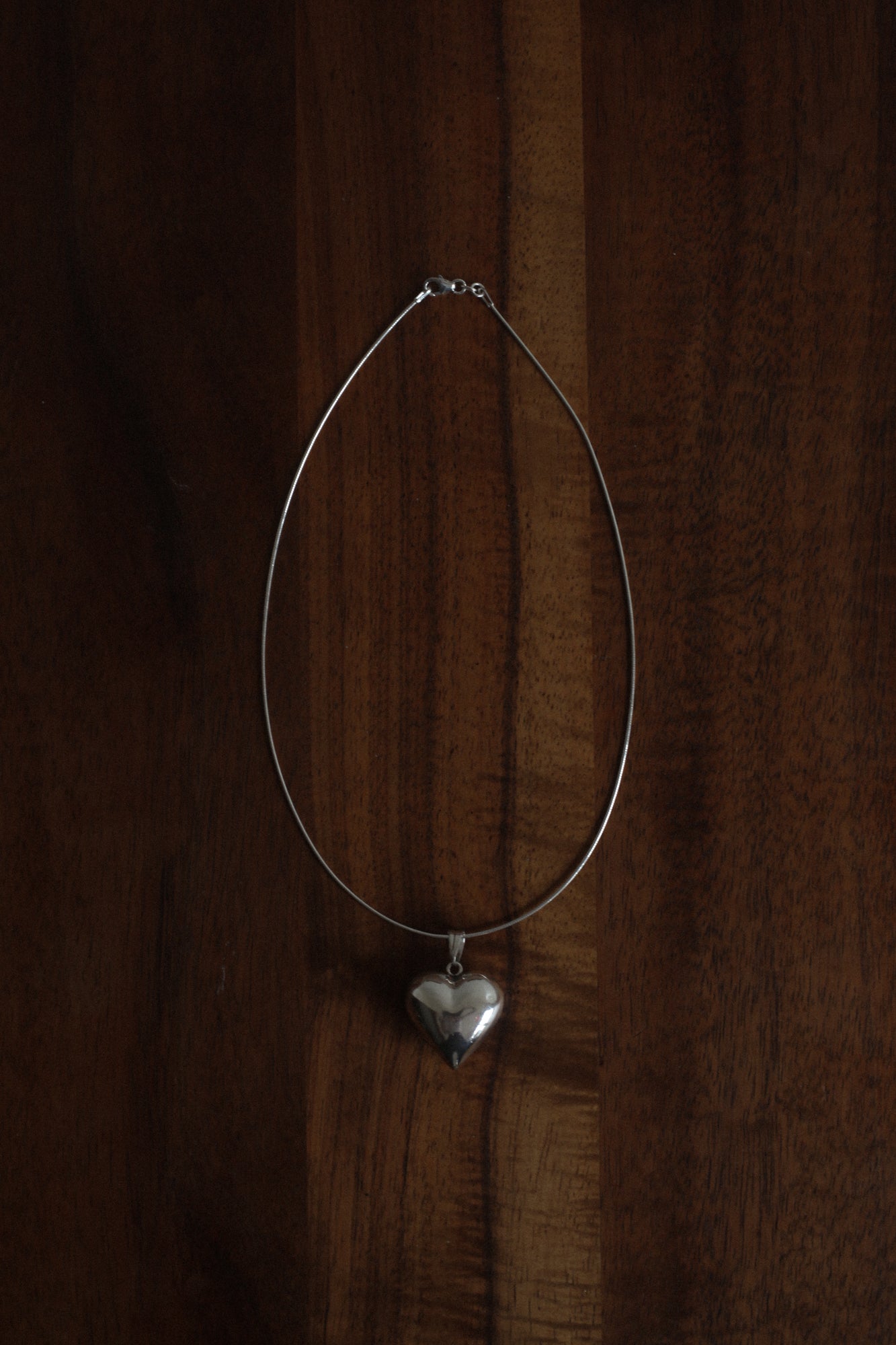 Puffy Heart Necklace
