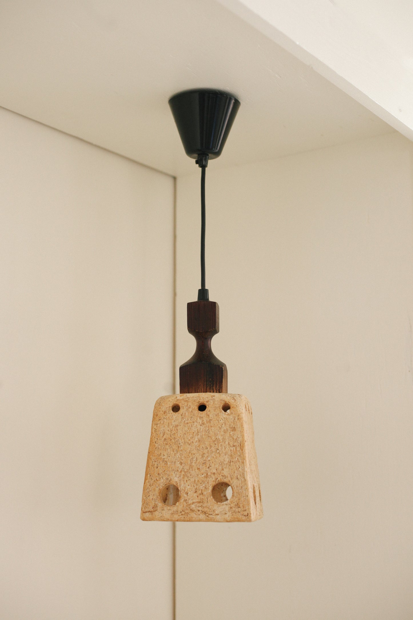 Brutalist Pendant Light