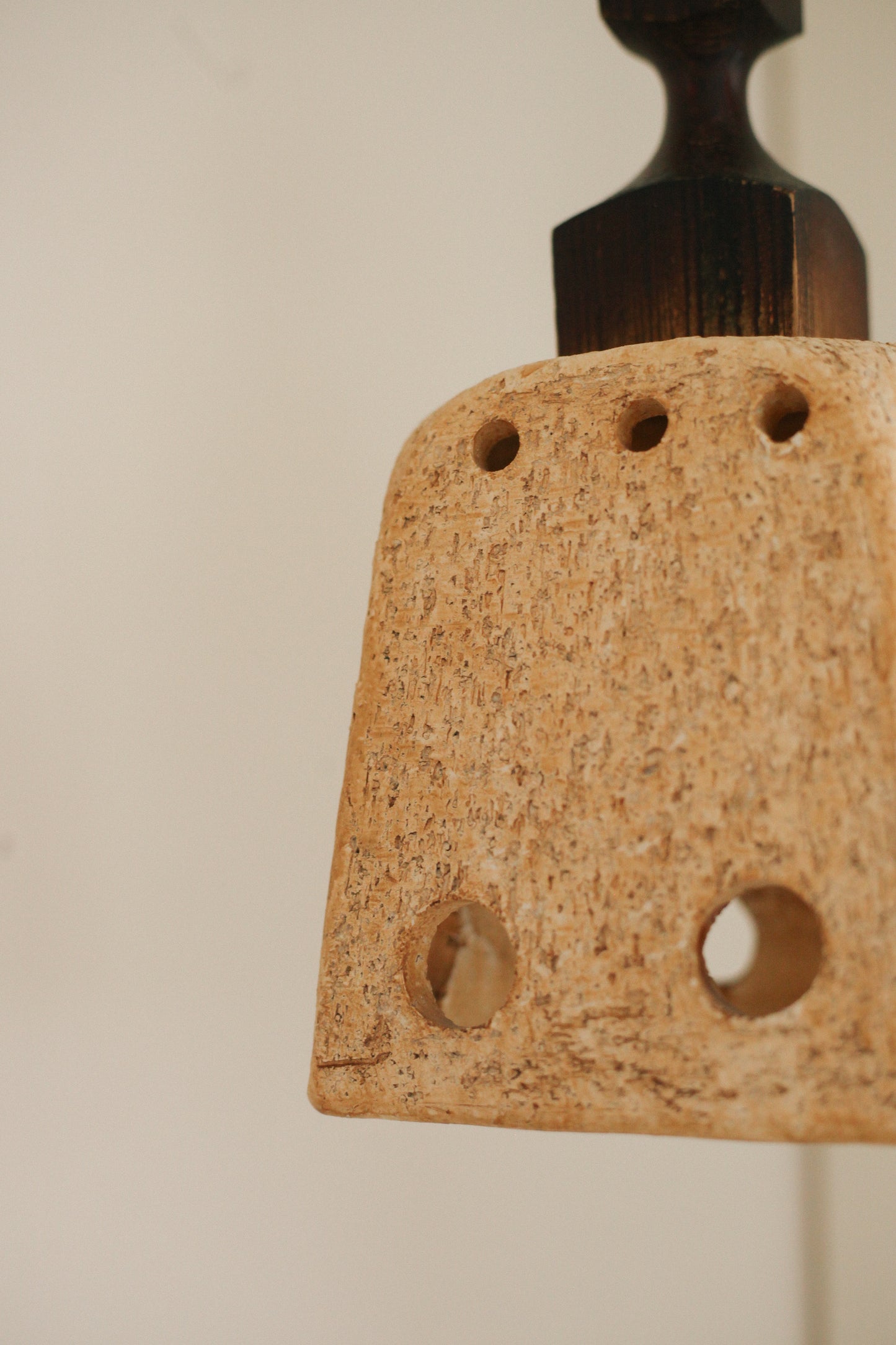 Brutalist Pendant Light