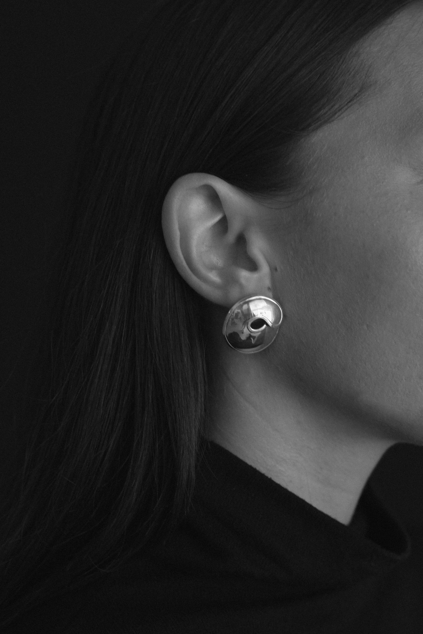 Folded Statement Earrings