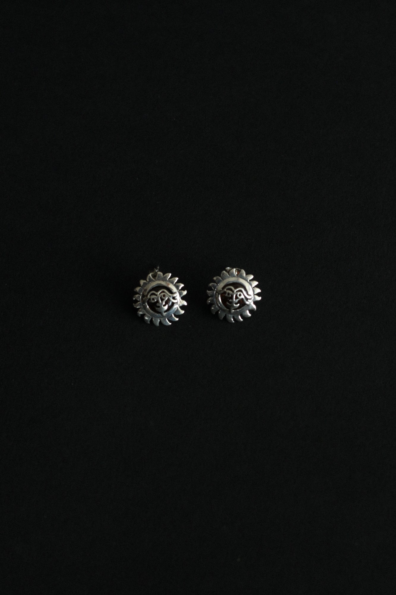 Happy Amber Sun Earrings