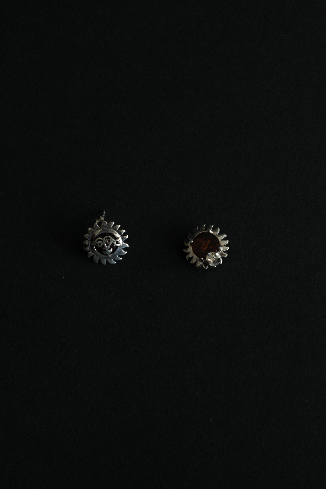 Happy Amber Sun Earrings