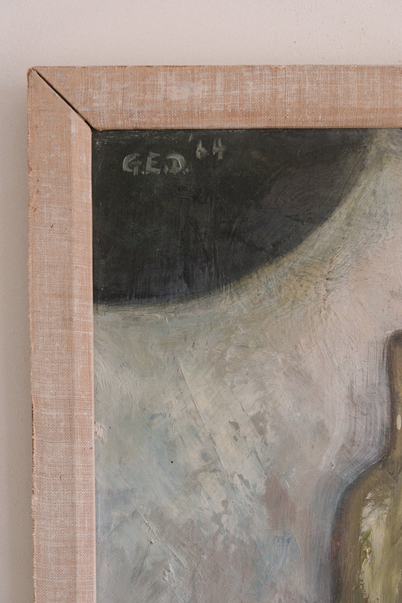 Still Life Painting, Signed G.E.D. '64