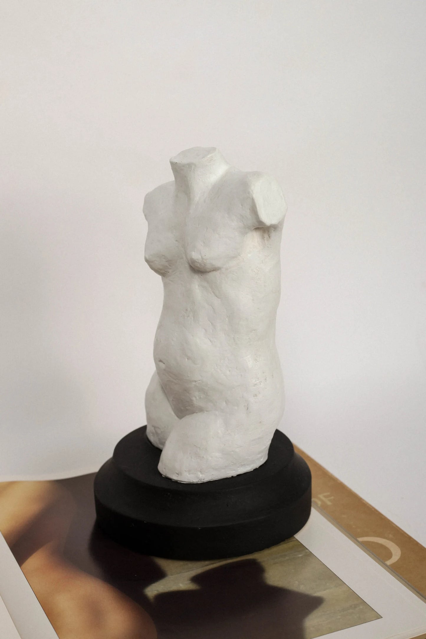 One Of A Kind Female Torso Sculpture in Manner of Venus de Milo