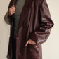 Etienne Agner Oxblood Leather Jacket