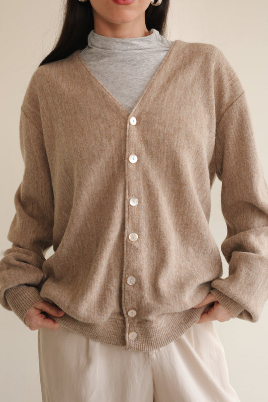 70s Woven Cardigan