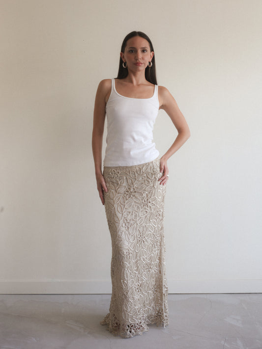 Silken Poetry Skirt