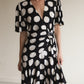 1980's Polka Dot Dress