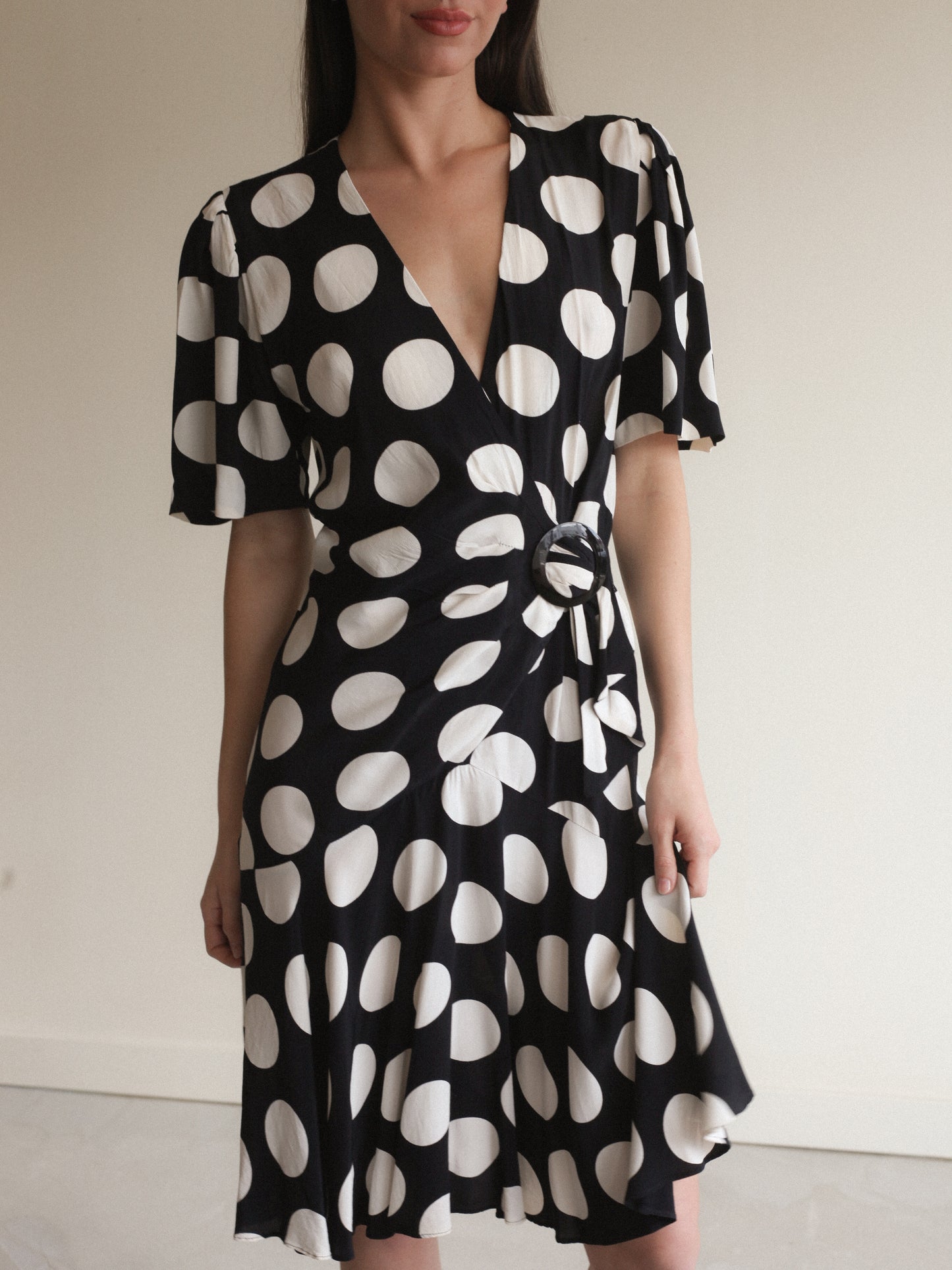 1980's Polka Dot Dress