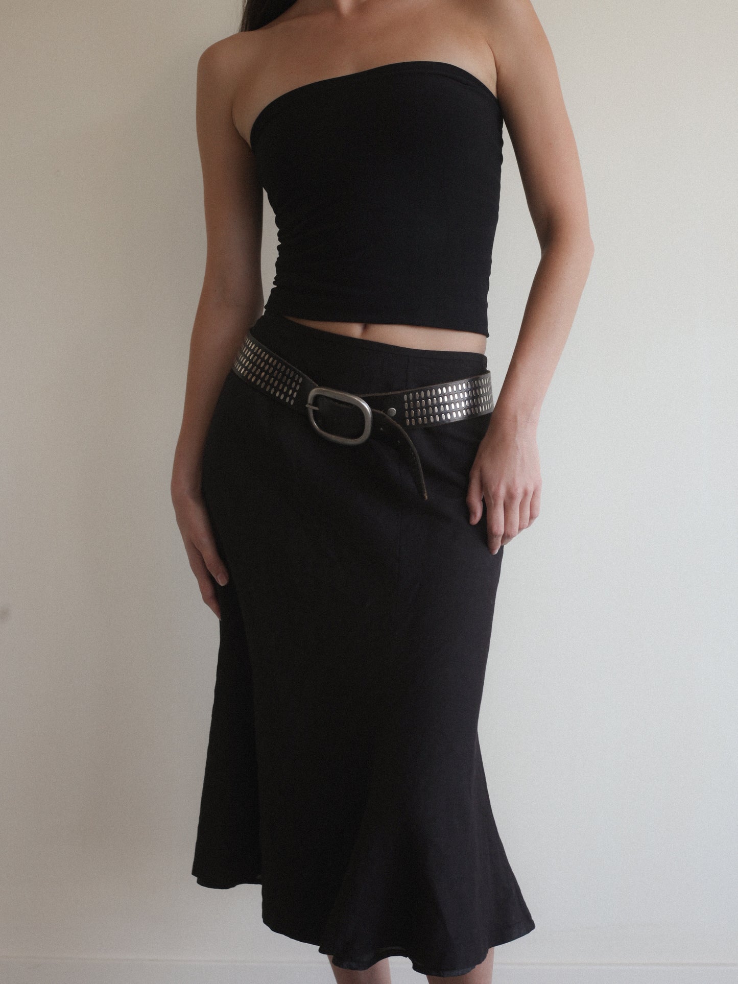 Kasper Linen Skirt
