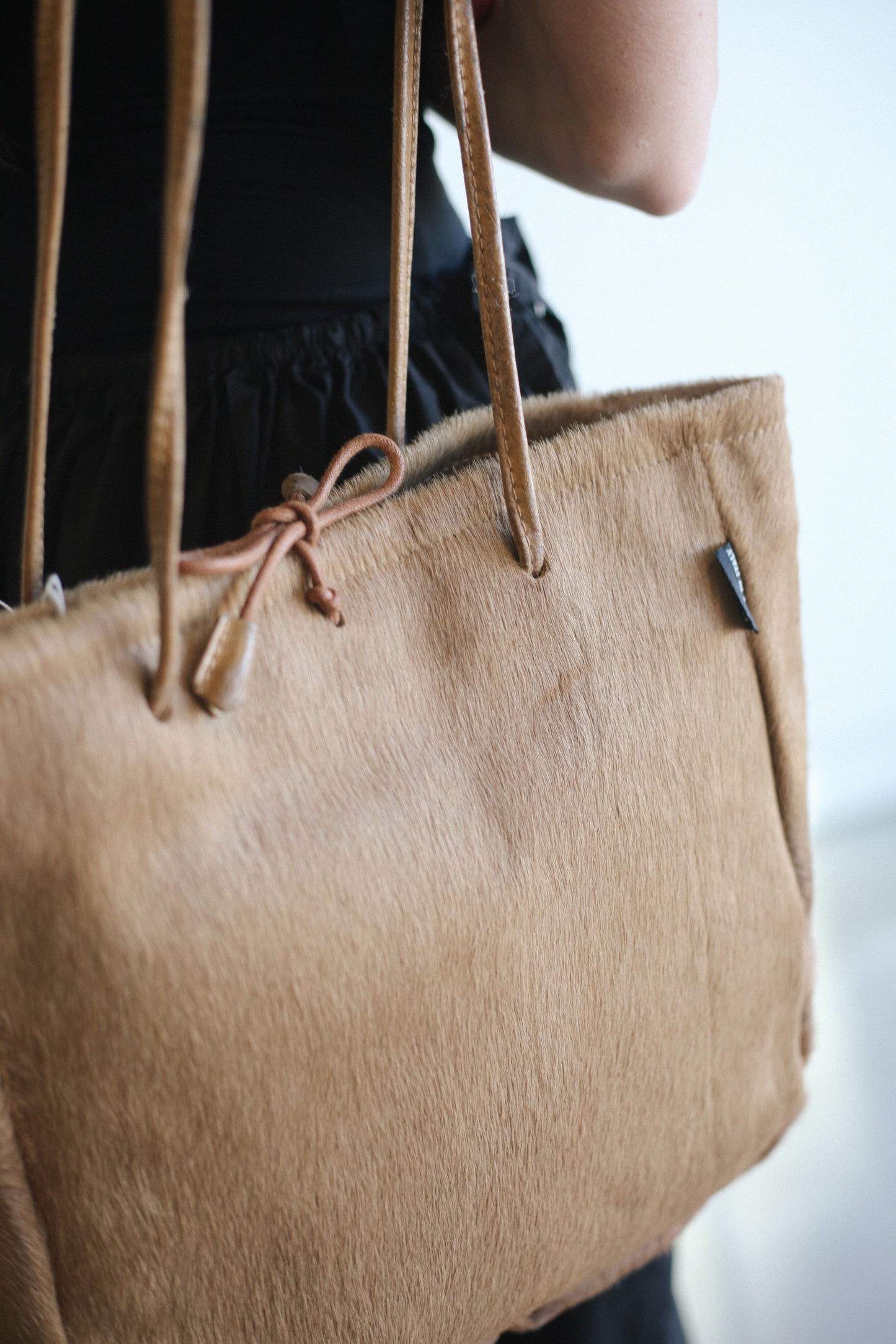 Furla Pony Hair Tote Bag