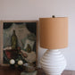 Mid-Century Modern Ceramic Beehive Table Lamp