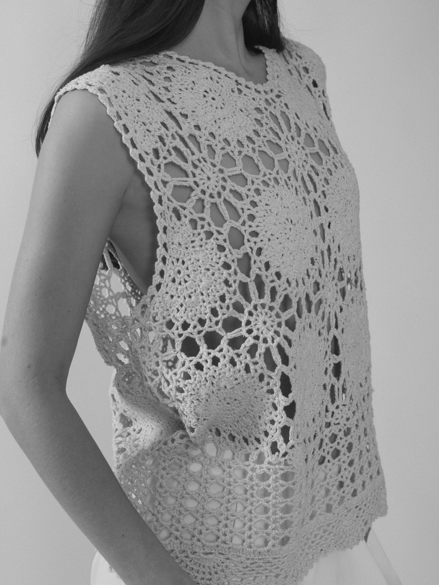 Crochet Sleeveless Top