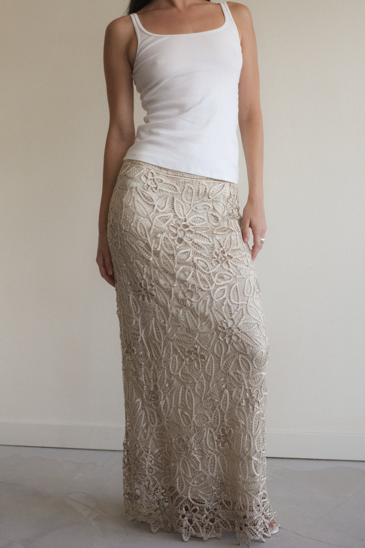 Silken Poetry Skirt