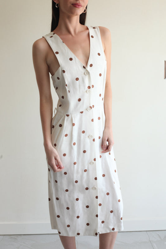 French Polka Dot Dress