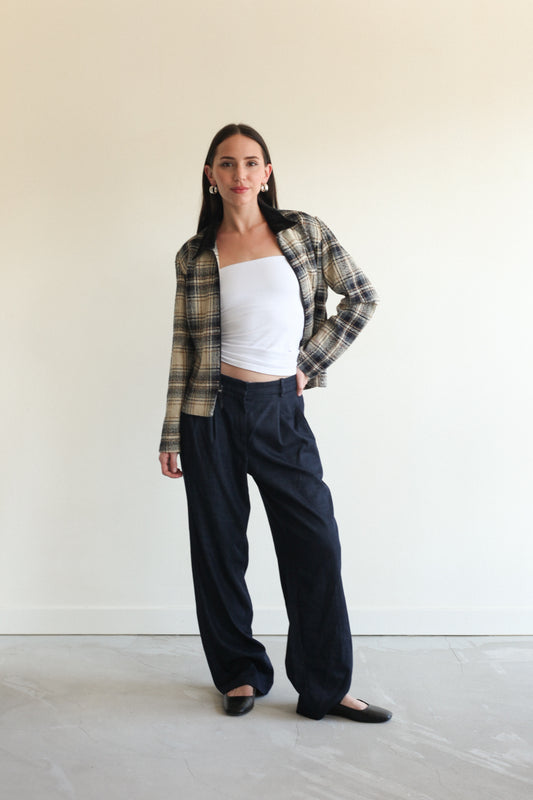 Tweed Zip Jacket