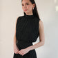 Polka Dotted Pleat Dress
