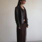 Emanuel Ungaro Chocolate Calf Leather Jacket