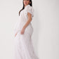 80s Paneled Lace Skirt Set