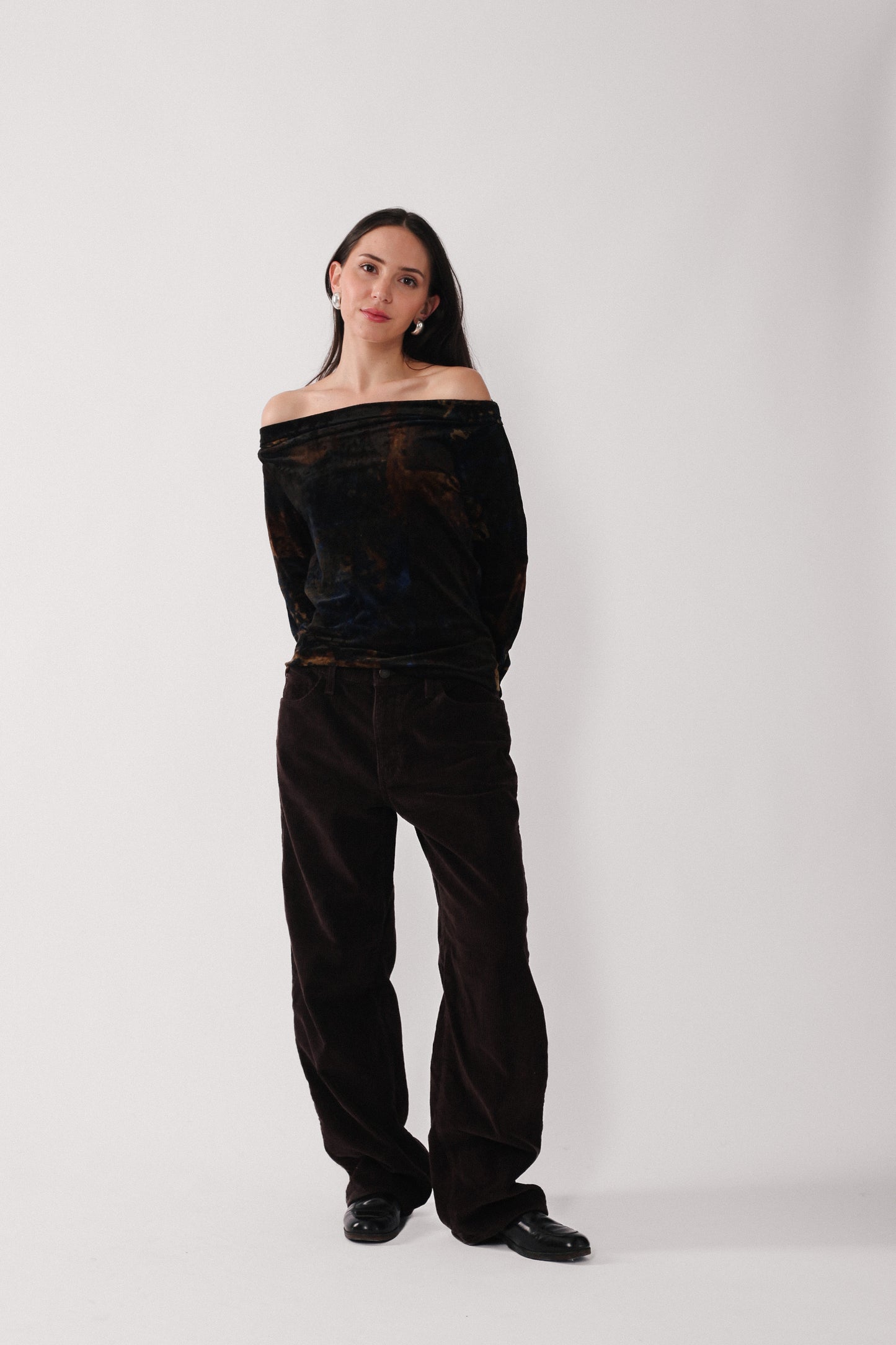 Plein Sud Velvet Blouse
